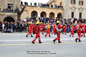 058- Rhodes- Defile Dodecanese grec